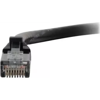 C2G 0,3m Cat6 Snagless UTP patch kábel, čierny 83404
