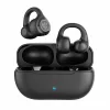 JLab Flex Open Air Clip True Wireless slúchadlá, Bluetooth 5.3, 32h celková výdrž batérie, IP55, čierne