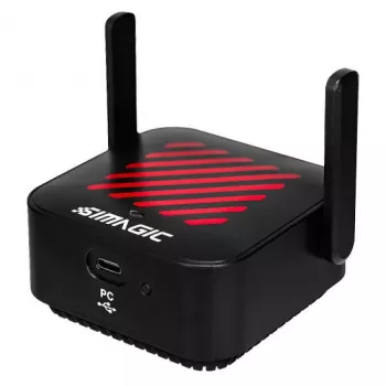 Simagic AirLink Wireless Hotspot – Ultra-Low-Latenz Dual-Band Wireless-Hub pre ekosystém Simagic
