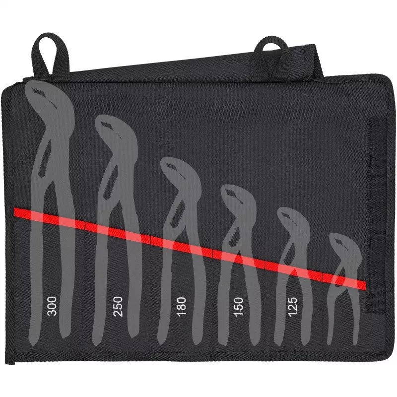 KNIPEX Cobra sada vodárenských klieští 5-dielna v skladacom puzdre 00 19 55 S5
