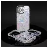 Evelatus Apple iPhone 15 Pro PC+TPU puzdro s MagSafe - individuálna kvetinová potlač