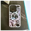 Evelatus Apple iPhone 15 Pro PC+TPU puzdro s MagSafe - individuálna kvetinová potlač