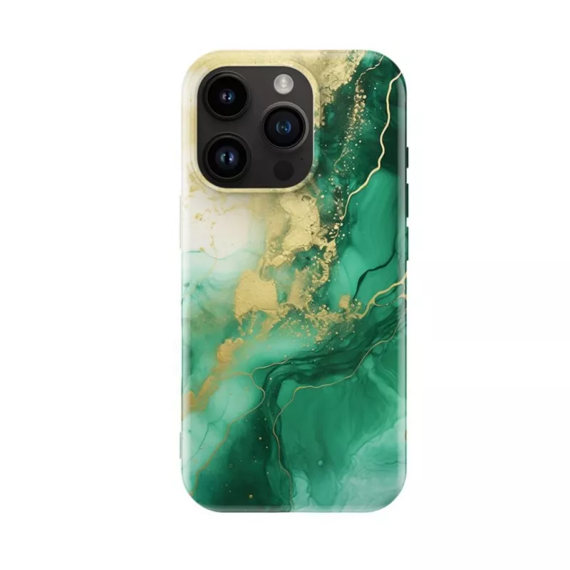 Evelatus Apple iPhone 16 Pro Max Slim puzdro s MagSafe - Custom Print zelená