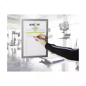 DURABLE DURAFRAME NOTE A4 samolepiaci informačný rámik, čierny 499323