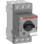 ABB MS132-6.3 motorový istič, 4,0-6,3 A, 3-pólový, termicko-magnetický 1SAM350000R1009
