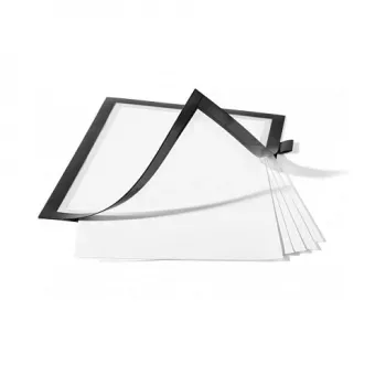 DURABLE DURAFRAME NOTE A4 magnetický informačný rámik, čierny 499301