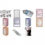 DURABLE Display Panel indexové záložky 58 mm, priehľadné, balenie 10 ks 560919