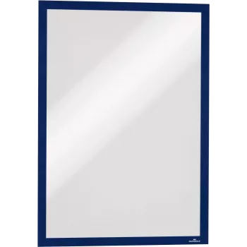 DURABLE DURAFRAME A3 samolepiaci informačný rámik, tmavomodrý, balenie 2 ks