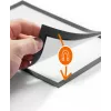 DURABLE DURAFRAME A3 samolepiaci informačný rámik, tmavomodrý, balenie 2 ks