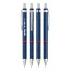 Rotring Tikky Retro mechanická ceruzka 0,5 mm, modré chrómované ozdobné prstence 2202566