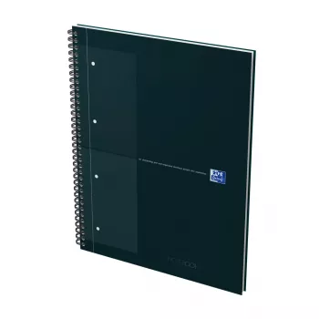 Oxford International Collegeblock zápisník, DIN A4+, kockovaný, Hardcover, špirálová väzba, 80 listov, kompatibilný so SCRIBZEE 400191148