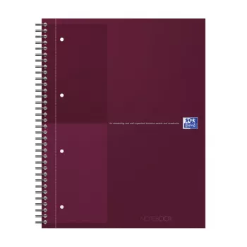 Oxford International Collegeblock zápisník, DIN A4+, linajkovaný, Hardcover obal, špirálová väzba, 80 listov, 1 kus 400194459