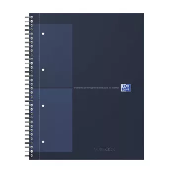 Oxford International College zápisník A4+ kockovaný Hardcover špirálová väzba 80 listov 400191240