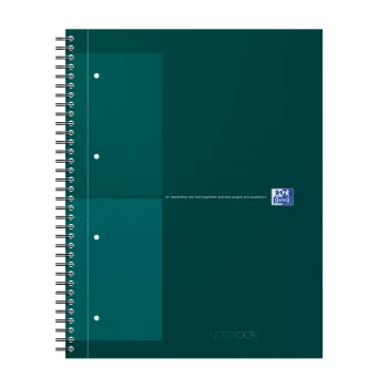Oxford International Collegeblock zápisník, DIN A4+, kockovaný, Hardcover, špirálová väzba, 80 listov 400191242