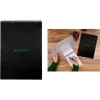 RHODIA GreenPad špirálový zápisník A4+ linajkovaný čierny 90g/m² 80 listov 119927C