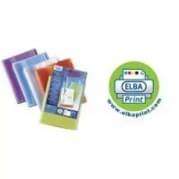 ELBA POLYVISION prezentačné dosky A4, 20 priehľadných obalov, PP 0,7 mm 054034-17