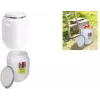EDA 50L biely plastový skladovací sud s vekom 010559 NA