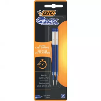 BIC Intensity Quick Dry gélová náplň S modrá pre Gelocity a Ecolutions Reaction 967378