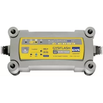GYS Flash Heritage 6A 6V/12V automatická nabíjačka batérií 029538