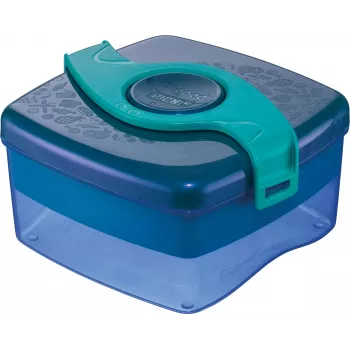 Maped PICNIK ORIGINS obedový box 1,4L aqua s 2 priehradkami, vyberateľnou nádobou a oddeľovačom 870108