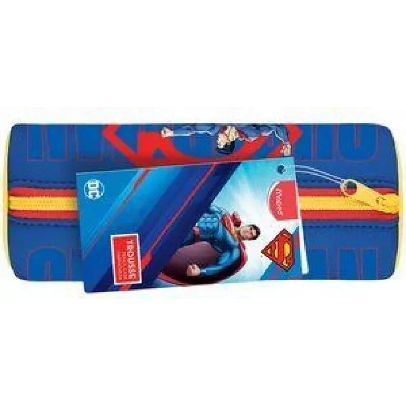 Maped Superman neoprénové peračník rolka, zips, prateľné pri 30°C, viacfarebné 934833