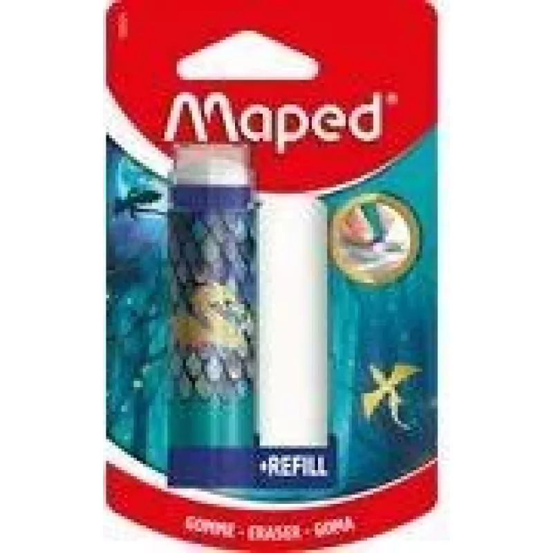 Maped DRAGON Twist-Out plastová guma s náplňou, formát rúžu, blister 152024
