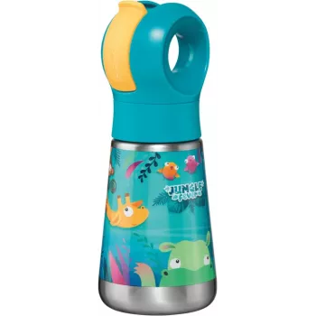 Maped PICNIK termofľaša Jungle Fever 350 ml nerez tyrkysová so slamkou