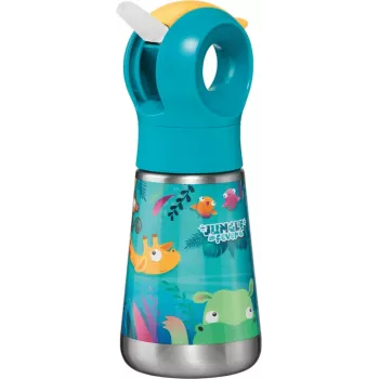 Maped PICNIK termofľaša Jungle Fever 350 ml nerez tyrkysová so slamkou