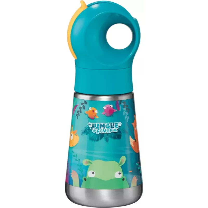 Maped PICNIK termofľaša Jungle Fever 350 ml nerez tyrkysová so slamkou