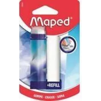 Maped ARCTIC guma s otočným mechanizmom a náplňou, štýl rúž, biela, 1 sada (2 gumy) 152026