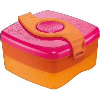 Maped PICNIK ORIGINS obedový box 1,4L ružový/oranžový s 2 priehradkami a vyberateľnou nádobou 870107