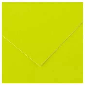 Canson Vivaldi farebný papier, 500 x 650 mm, 250 g/m², neónovo žltý, 25 listov (C200403809)