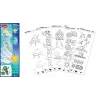 Maped Creativ LUMI BOARD Space náplňová sada - 35 transparentných a tematických listov pre LED svetelné stoly 907097