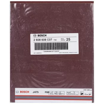 Bosch Best for Metal J475 Brúsny kotúč P80 100 mm x 50 m 2608608C07