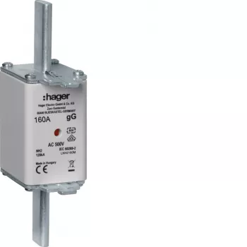 HAGER LNH2160M NH2 poistka 160A 500V gG s tavnou signalizáciou