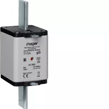 HAGER LNH2315MK NH poistková vložka 315A 500V gG veľkosť NH2