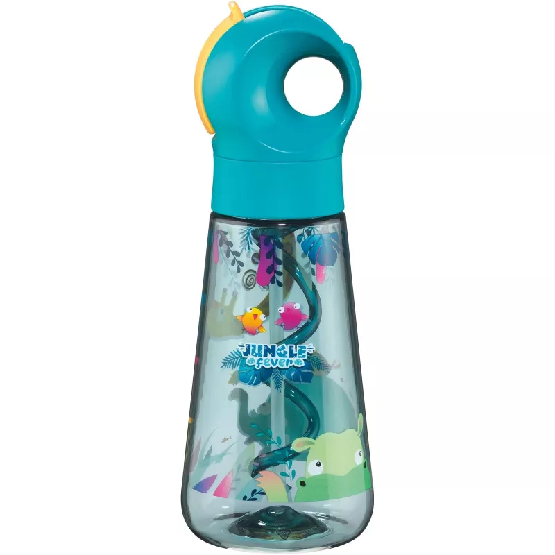 Maped PICNIK JUNGLE FEVER fľaša na pitie, 0,5 L, tyrkysová, Ecozen so slamkou 873199