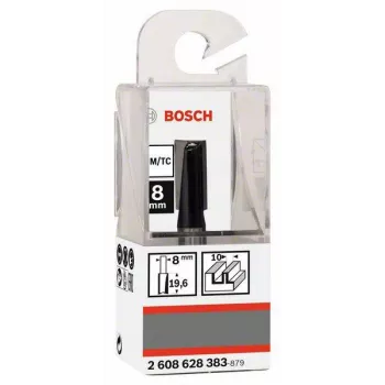 Bosch drážkovacia fréza 8 mm stopka, 10 mm priemer, 20 mm dĺžka reznej hrany, 51 mm celková dĺžka 2608628383