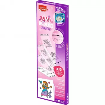 Maped Creativ Princess náhradná náplň pre LED svetelné stoly LUMI BOARD, 20 listov transparentného papiera 907096