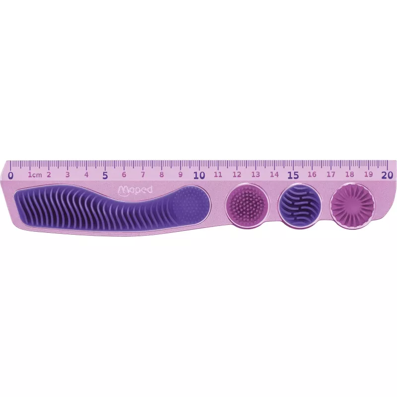 Maped KIDY learn CONCENTRATION flexibilné pravítko 200 mm fialové PET 277901