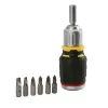 STANLEY FatMax 6-bit multi-bit sada skrutkovačov FMHT0-62688 - čierna/žltá