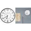 UNILUX POP PL nástenné hodiny, 305 mm, čierne puzdro, čierny ciferník, tichý kremenný strojček 400190878