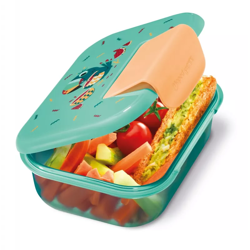 Maped PICNIK obedár TUKAN, plast, 0,9 l, veko so silikónovým tesnením, klipový uzáver - 1 kus (874103)