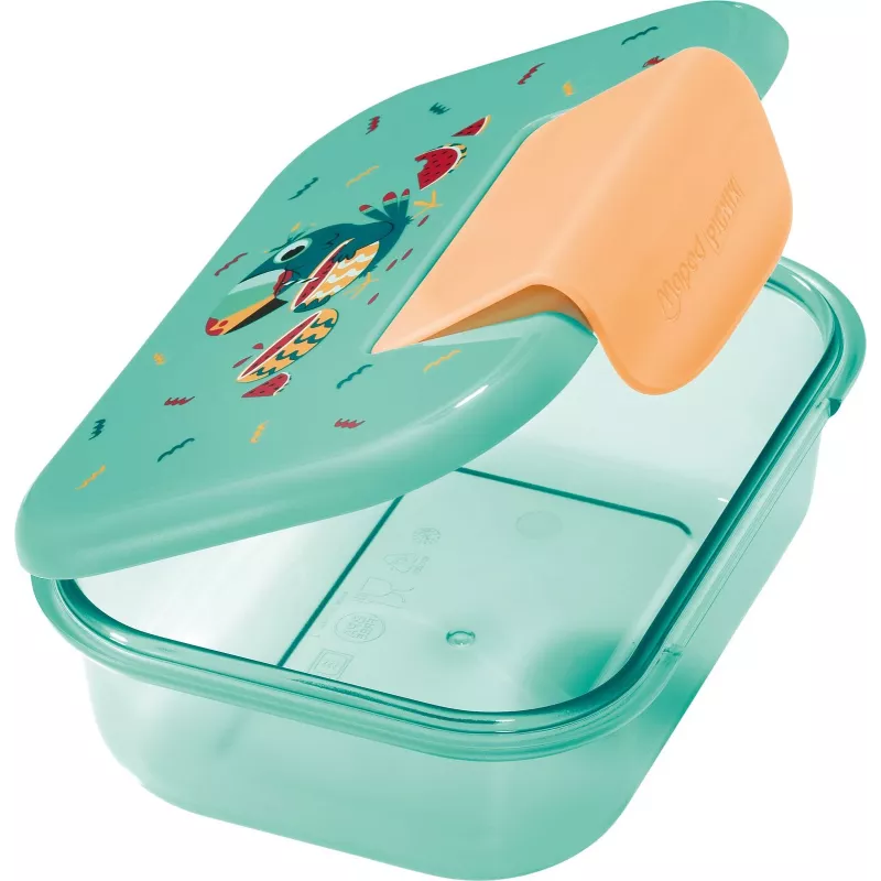 Maped PICNIK obedár TUKAN, plast, 0,9 l, veko so silikónovým tesnením, klipový uzáver - 1 kus (874103)