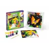 Maped Creativ maľovanie podľa čísel sada - papagáj a motýľ, 2 motívy, 10 akrylových farieb, od 7 rokov 907085