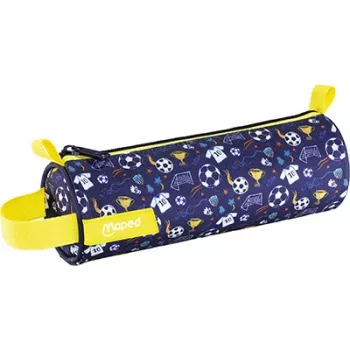 Maped futbalová peračník rolka, polyester s potlačou motívu, zips, pútko na prenášanie, 1 kus (932906)