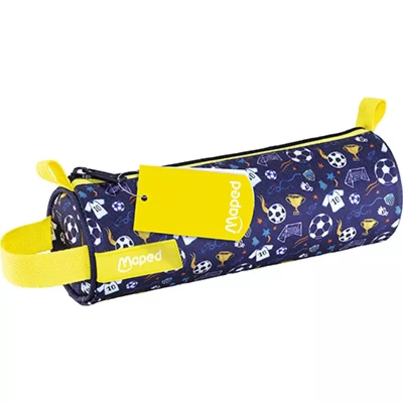 Maped futbalová peračník rolka, polyester s potlačou motívu, zips, pútko na prenášanie, 1 kus (932906)