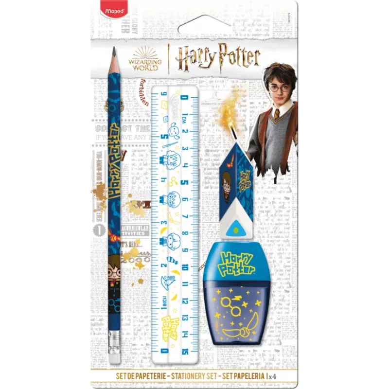 Maped Harry Potter detská písacia sada, 4 diely, blister karta 981879