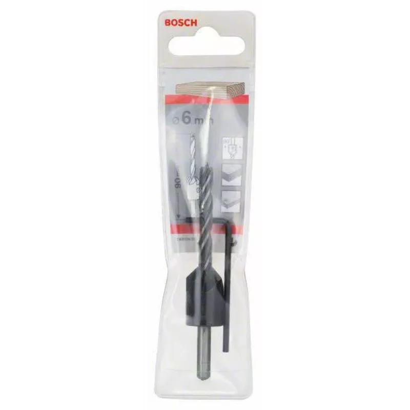 Bosch 2608596393 HSS-R vrták do kovu 6 mm, DIN 338, dĺžka 93 mm