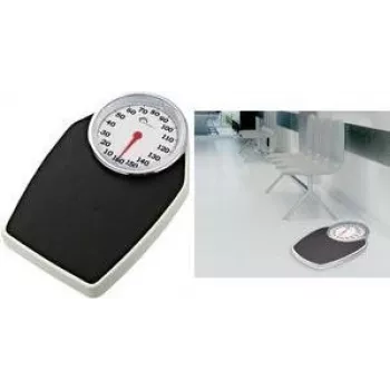 Little Balance analógová osobná váha PRO M 160, čierna LB 8135